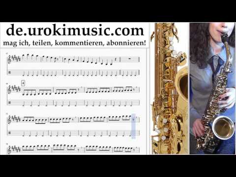 Saxophon Alt Lernen OneRepublic - Counting Stars Teil#1 Saxophonunterricht Noten Schule Lied Lehrer