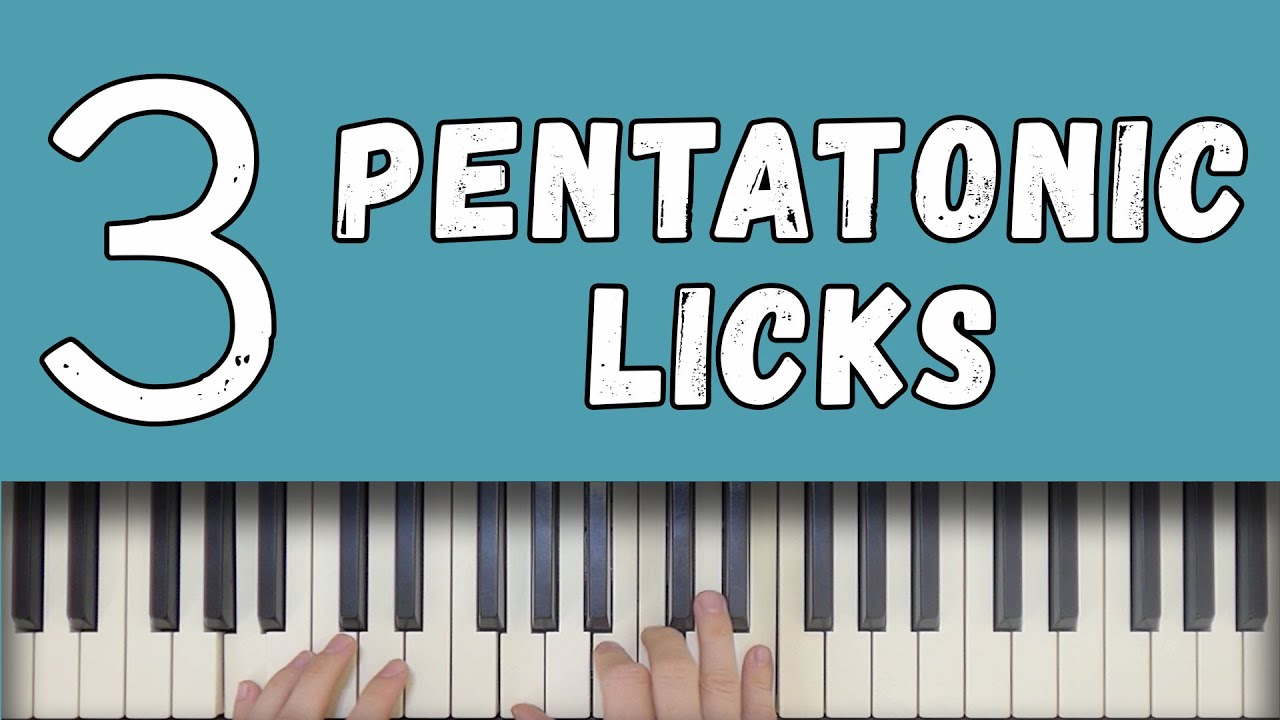 3 Pentatonic Licks Every Improviser Should Know 3 Pentatonic Licks Every Improviser Should Know