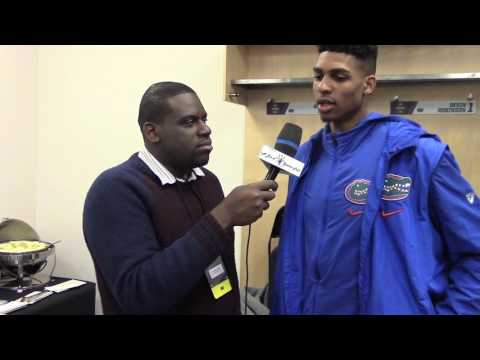 2017 NCAA Tournament Sweet 16 interview  - Devin Robinson (Florida)