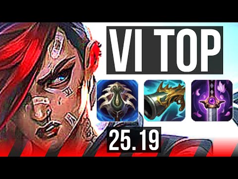 VI vs VOLIBEAR (TOP) | 8 solo kills | EUW Master | 25.19