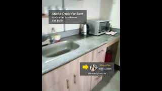 Studio Condo for Rent on 16th Floor at San Marino, Cebu City