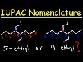 IUPAC Nomenclature of Alkanes - Naming Organic Compounds