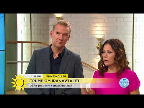 Därför är Trump emot kärnteknikavtalet - Nyhetsmorgon (TV4)