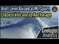 Volcano Trouble in Alaska; Alert Level Raised at Mt. Spurr, Magma Intrusion Ongoing