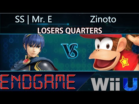 Endgame  LOSERS QUARTERS - SS | Mr E (Marth) vs Zinoto (Diddy Kong)