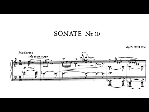 Scriabin: Piano Sonata No. 10, Op. 70 ― Kun-Woo Paik／스크리아빈: 피아노 소나타 제10번 작품 70 ― 백건우