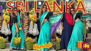 Travel vlog - Exploring Sri Lanka’s Most Exotic Market HAPUTALE!🇱🇰