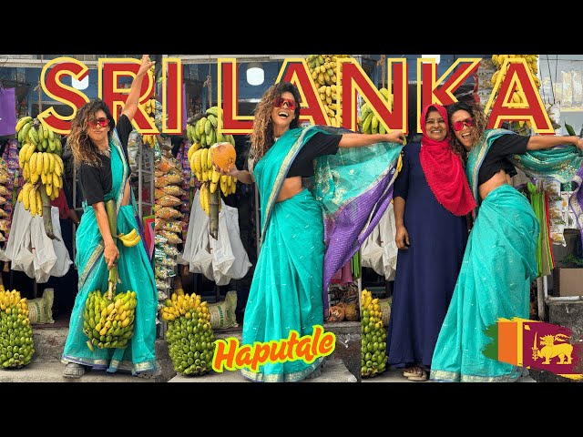 Travel vlog - Exploring Sri Lanka’s Most Exotic Market HAPUTALE!🇱🇰