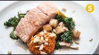 Salmon & Romesco Sauce Recipe