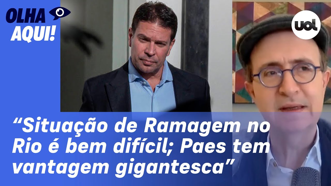 Reinaldo: Ramagem só tem a oferecer bandeira de 'homem do Bolsonaro' aos eleitores do Rio