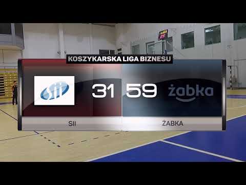 SII vs Żabka - XI kolejka - II Liga Poznań - Koszykarska Liga Biznesu
