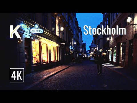 Summer Night in Gamla stan | Walking Stockholm, Sweden