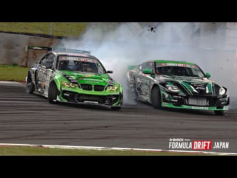 フォーミュラ・ドリフト・ジャパン 2024第3戦エビスサーキット 予選ドリフト動画(Live配信)