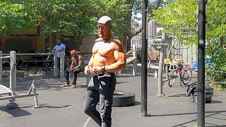 Real Bodyweight Calisthenics Workout for Men Pull Push Squat