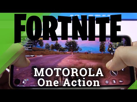 Fortnite Gameplay on Motorola One Action – Battle Royale Game Test