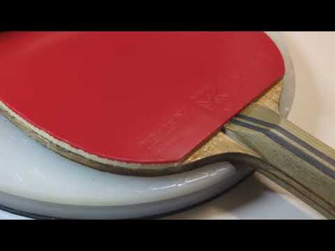 #TTbatguybuild Tibhar Hybrid MX + Sanwei Gear Hyper on a used Butterfly Maze OFF Table Tennis blade