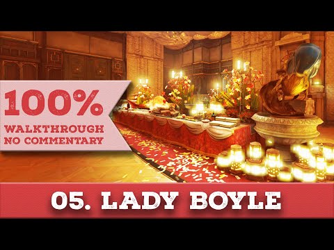 Dishonored 1 Walkthrough [High Chaos] (All Collectibles,Very Hard) part 5 LADY BOYLE'S LAST PARTY