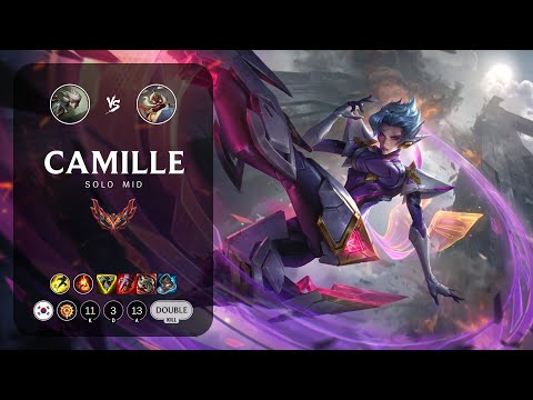 Camille Mid vs Corki - KR Grandmaster Patch 13.16