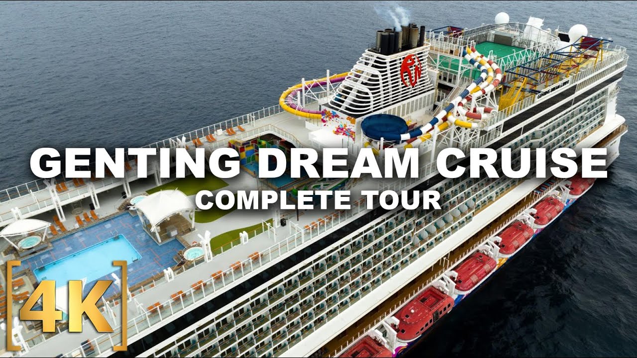 Tour at Genting Dream Cruise Singapore! An Affordable But Luxurious Cruise in Asia | Complete Tour