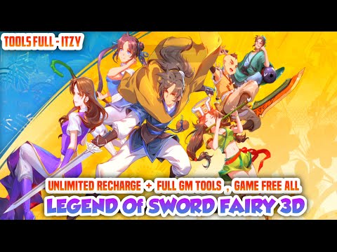 3D LEGEND OF SWORD FAIRY MMO - UNLIMITED RECHARGE + FULL GM TOOLS