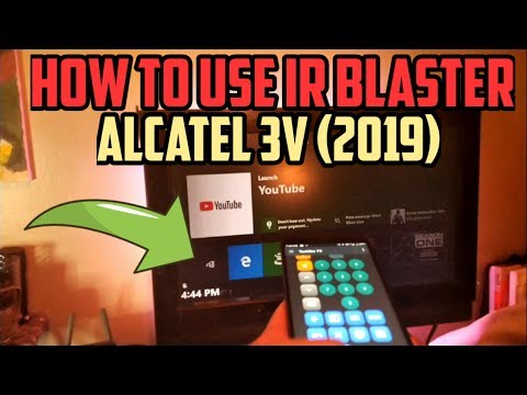 Alcatel 3V (2019) How To Use the IR BLASTER