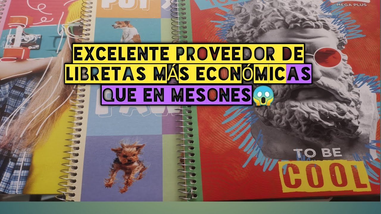 Watch SEGUNDO PROVEEDOR DE LIBRETAS MÁS ECONÓMICAS QUE EN MESONES 😱 Now SEGUNDO PROVEEDOR DE LIBRETAS MÁS ECONÓMICAS QUE EN MESONES 😱