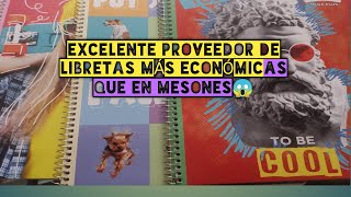 SEGUNDO PROVEEDOR DE LIBRETAS MÁS ECONÓMICAS QUE EN MESONES 😱