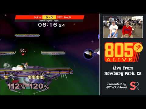 805 Alive 3 - Sokka (Fox) vs. SPY | MacD (Peach) - Pools