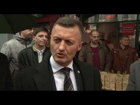 Zemun, Tihomir Muric izvrsni direktor Sektora za komercijalne poslove JP Srbija sume, o podeli sadni