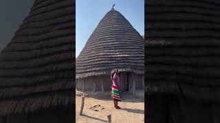 Giant house in an African village #shortvideo