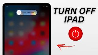 How To Turn OFF iPad