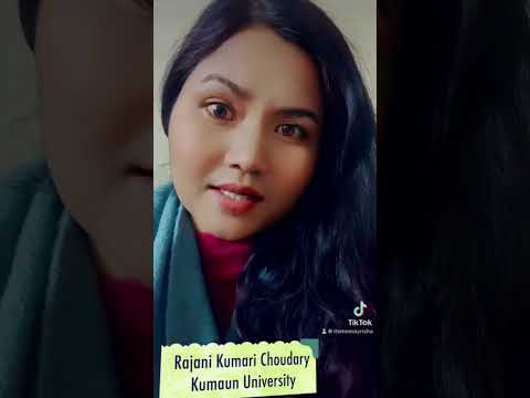 Rajani Kumari Coundary's - Kumaun University, Nainital Transcript, Service by FACTS
