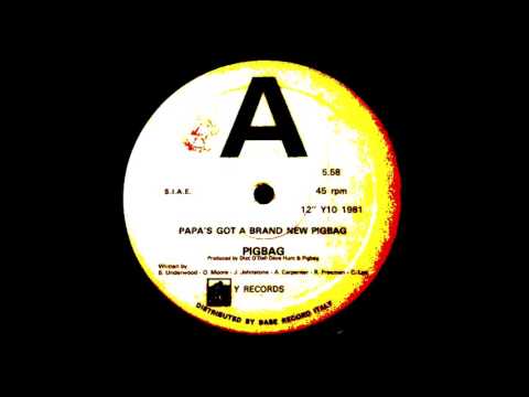 Pigbag ‎– Papa's Got A Brand New Pigbag 12" (UK 1981)