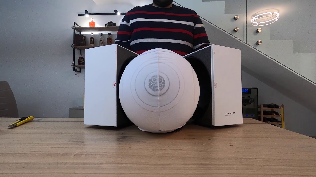 video Loa Bluetooth Devialet Phantom I 103dB Light Chrome chính hãng 0
