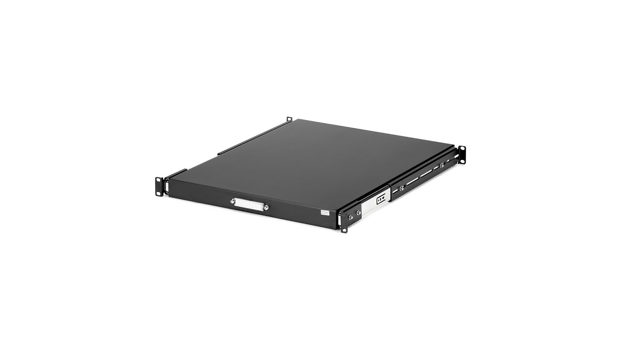 22in Black Deep Sliding Server Rack Cabinet Shelf - SLIDESHELFD | StarTech.com