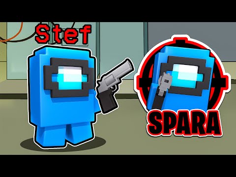 L'IMPOSTORE HA LA PISTOLA SU AMONG US! - MINECRAFT