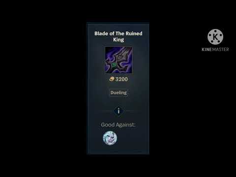 Blade of the Ruined King counters the Ruined King