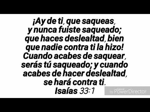 Isaías  33:1-24