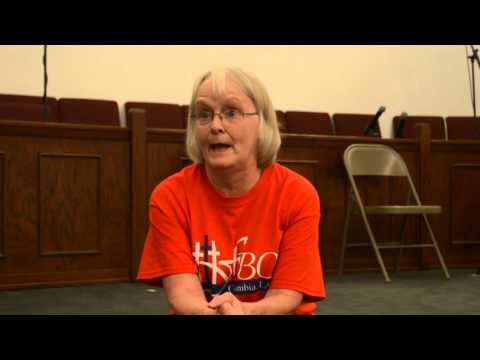 Kay Vinson of FBC Columbia, Louisiana, talks about being blessed