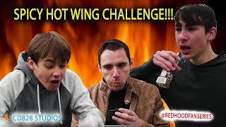 SPICY HOT WINGS CHALLENGE WITH THE CAST OF RED HOOD FAN SERIES (Batfamily 2019) video