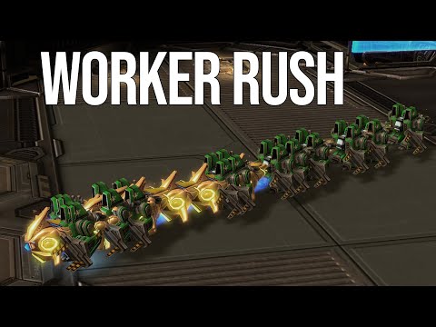 They WORKER RUSH me In 2v1 | One Man army