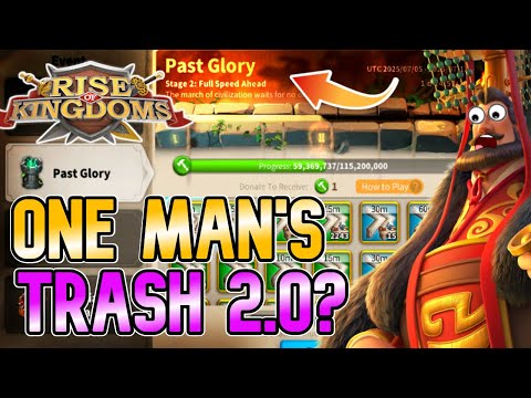 NEW Past Glory Stage...Trash or Treasure? | Rise of Kingdoms