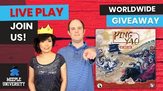 LIVE - Pingyao: First Chinese Banks Board Game -  Playthrough & Worldwide Giveaway