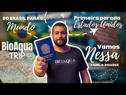     🇧🇷✈️🇺🇸 Nossa Jornada Começou! Primeira Parada: Estados Unidos @Bioaquaaquarioselagos 