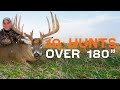 Over 1 Hour Of 180 Bucks 10 Whitetail Deer Hunts Of 180 The Best Of Monster Bucks
