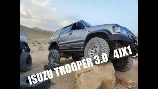 איסוזו טרופר - סיבוב בקטנה / isuzu trooper
