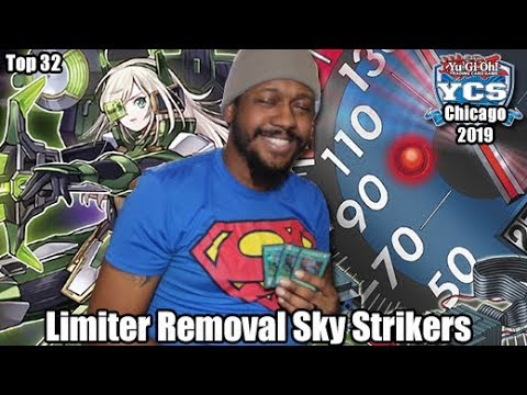 Limiter Removal Sky Strikers - YCS Chicago 2019 Top 32 Yugioh Deck Profile