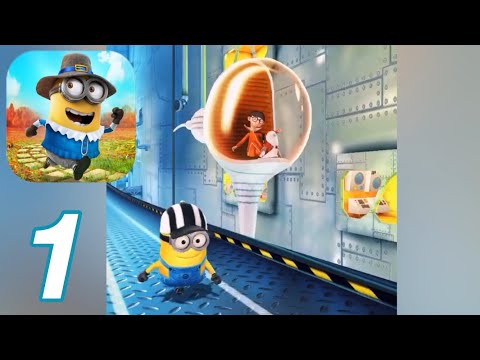 Minion Rush - Gameplay Walkthrough Part 1 - Tutorial (iOS,Android)