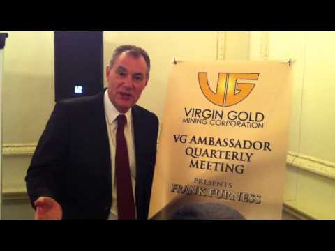Virgin Gold Mining corporation - VGMC ,with Frank furness (London Training )