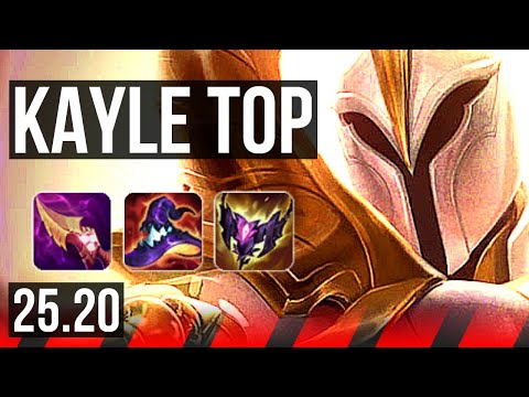 KAYLE vs MALPHITE (TOP) | 1000+ games | KR Master | 25.20